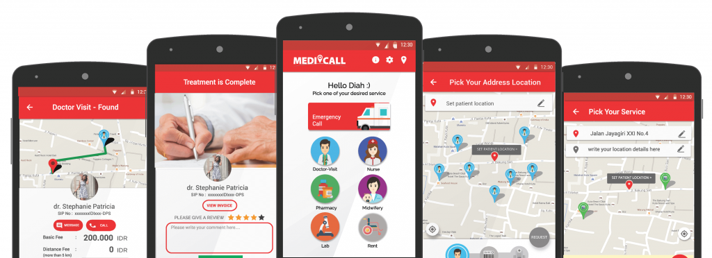 Mencari dokter melalui medi-call