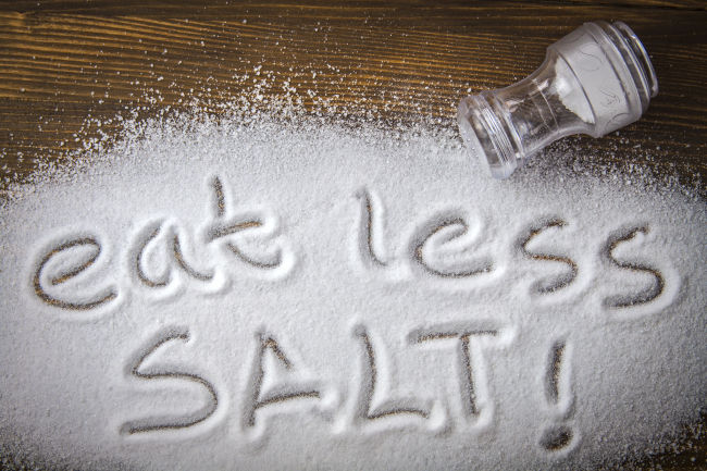 less salt