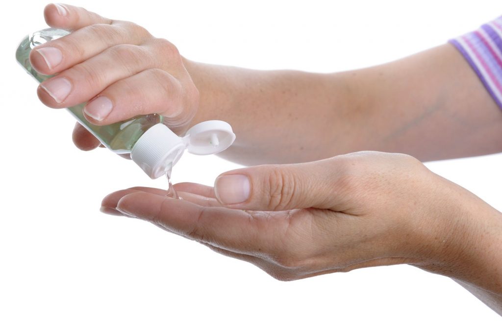 hand sanitizer gel