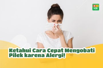 Cara mengatasi pilek karena alergi
