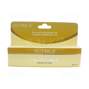 obat jerawat activ clear nutrica