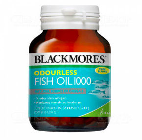 Blackmores Odourless Fish Oil vitamin otak