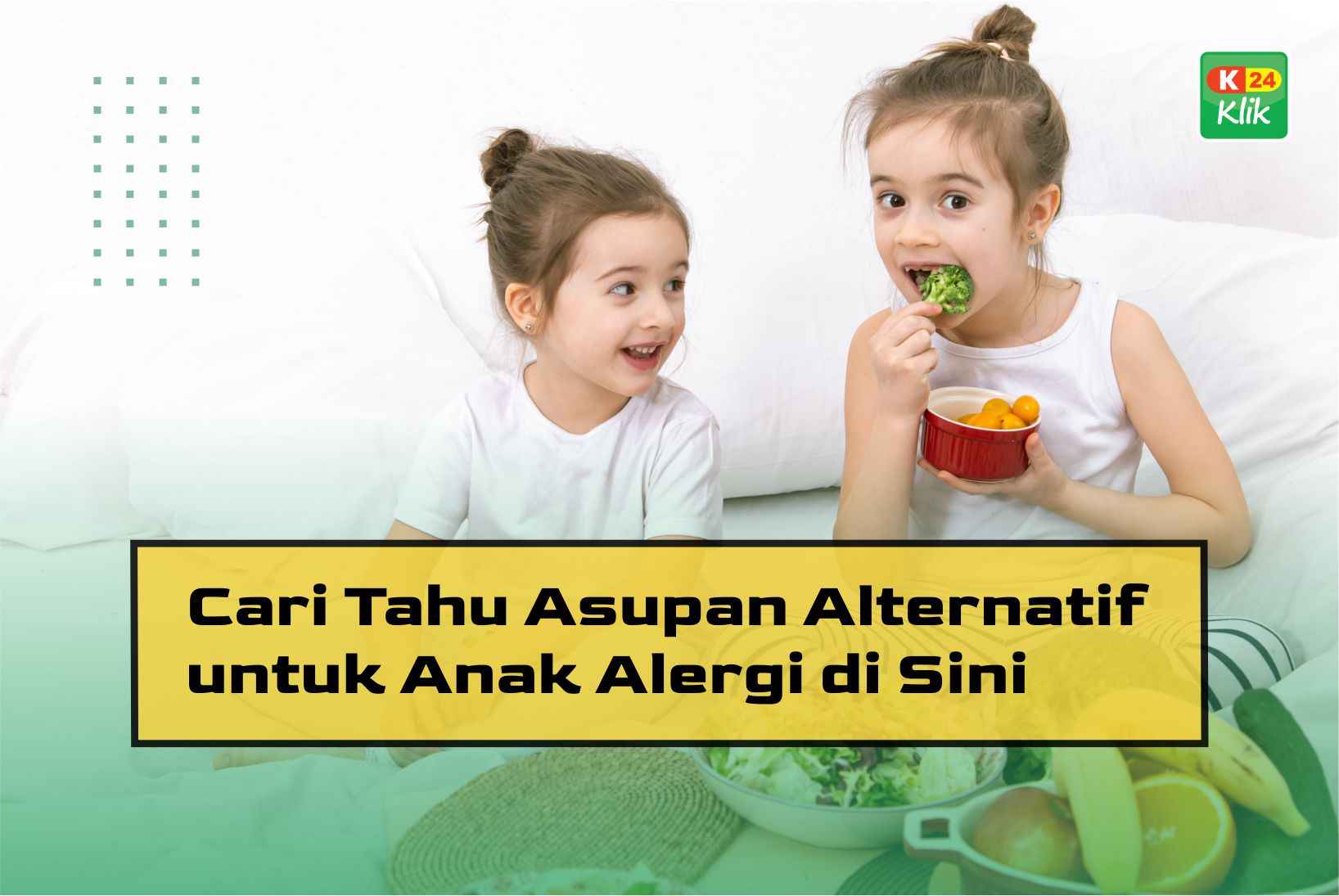 Cari Tahu Asupan Alternatif untuk Anak Alergi di Sini