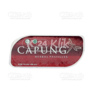 obat tenggorokan kering capung herbal pastiles