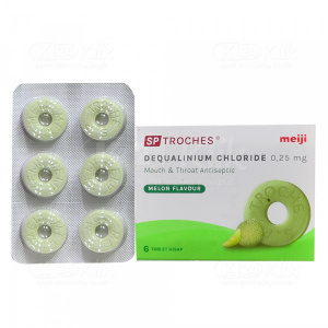 obat tenggorokan kering sp troches meiji loz tablet