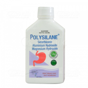 obat perut kembung polysilane sirup