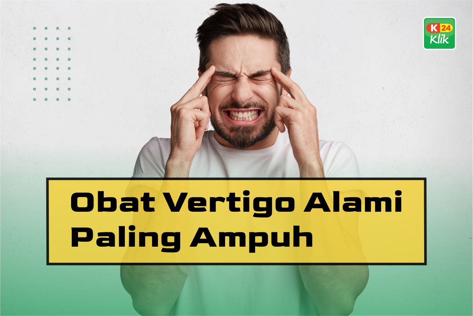 Obat Vertigo Alami Paling Ampuh