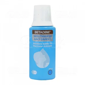 betadine mouthwash and gargle