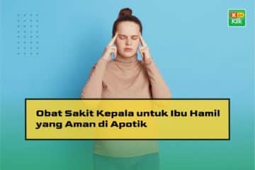 obat sakit kepala untuk ibu hamil yang aman di apotik