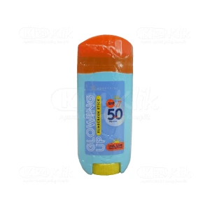 somethinc glowing up sunscreen stick