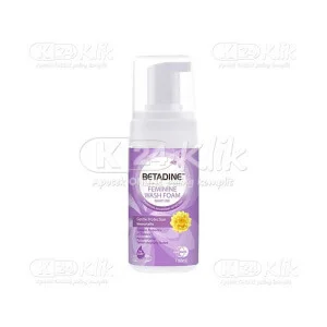 obat keputihan betadine fem wash foam gentle