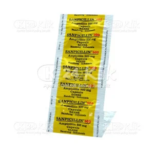 obat cantengan jempol kaki di apotik sanpicillin kapsul