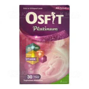 vitamin kalsium ibu hamil osfit platinum soft capsule