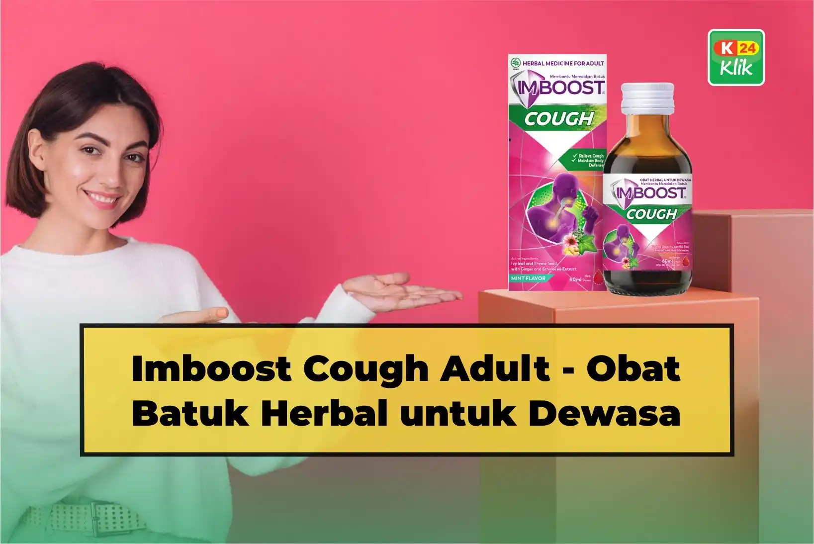 imboost cough adult obat batuk herbal dewasa