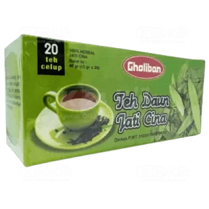 gholiban teh celup daun jati cina