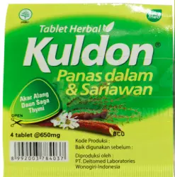 Kuldon obat sariawan di bibir