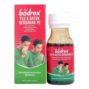 bodrex flu dan batuk berdahak sirup di apotek