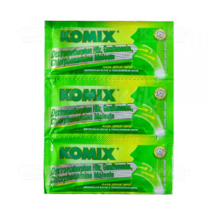 komix jeruk nipis dextromethorphan