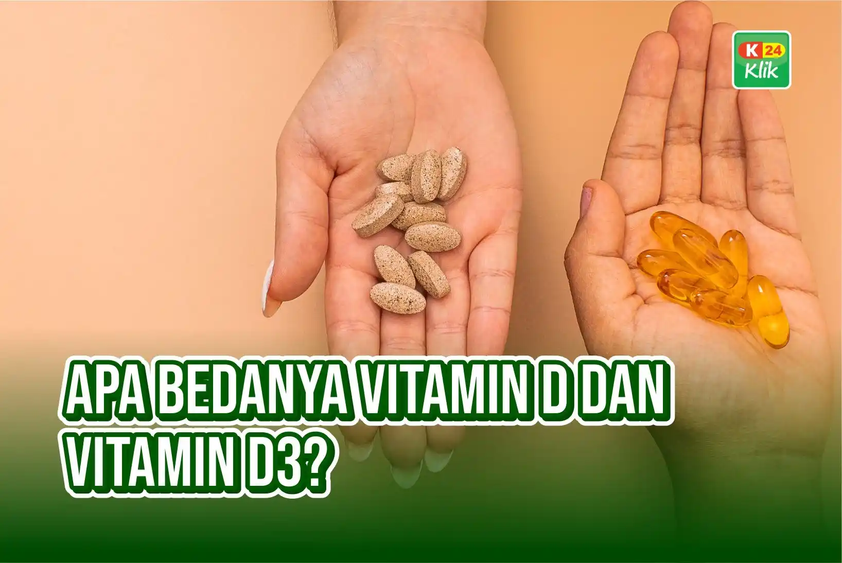 apa bedanya vitamin d dan vitamin d3