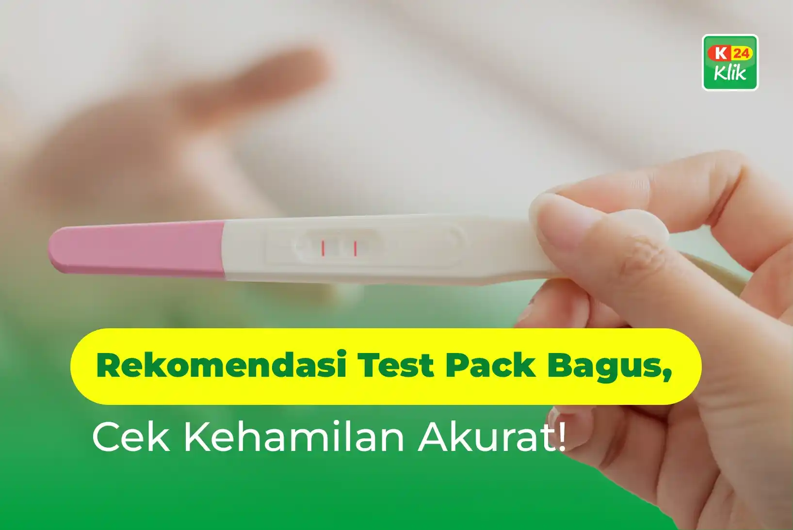 test pack bagus cek kehamilan