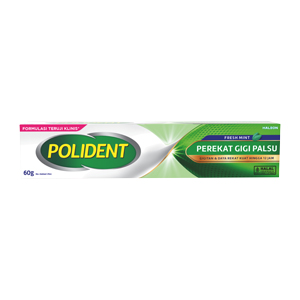 polident fresh mint perekat gigi palsu terbaik