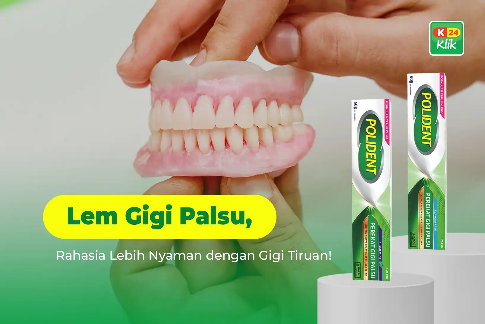 lem gigi palsu
