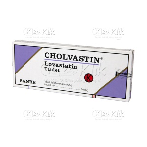 JUAL Cholvastin 20mg Tablet