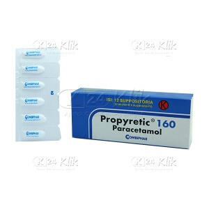 PROPYRETIC SUPPOSITORIA 160 MG