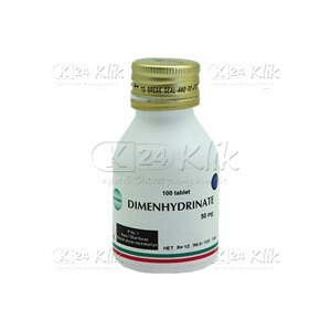 DIMENHYDRINATE 50MG