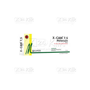 X CAM 7.5MG TABLET