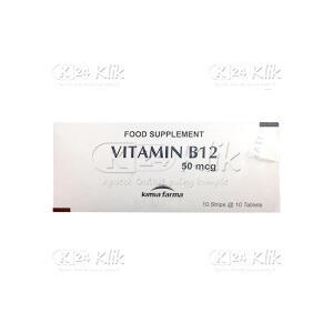 Apotek Online - VITAMIN B12 100MCG TABLET