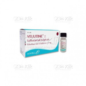 JUAL Velutine Inhalation Sol 2.5mg (1 Dos Isi 10 Vial)