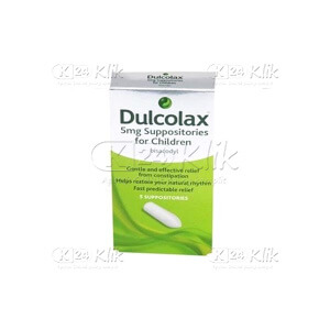DULCOLAX SUPP CHILD (1 Dos isi 1 Strip @6 Tablet)