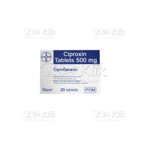 Apotek Online - CIPROXIN 500MG TABLET
