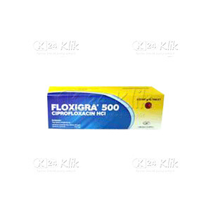 FLOXIGRA 500MG TAB 100S